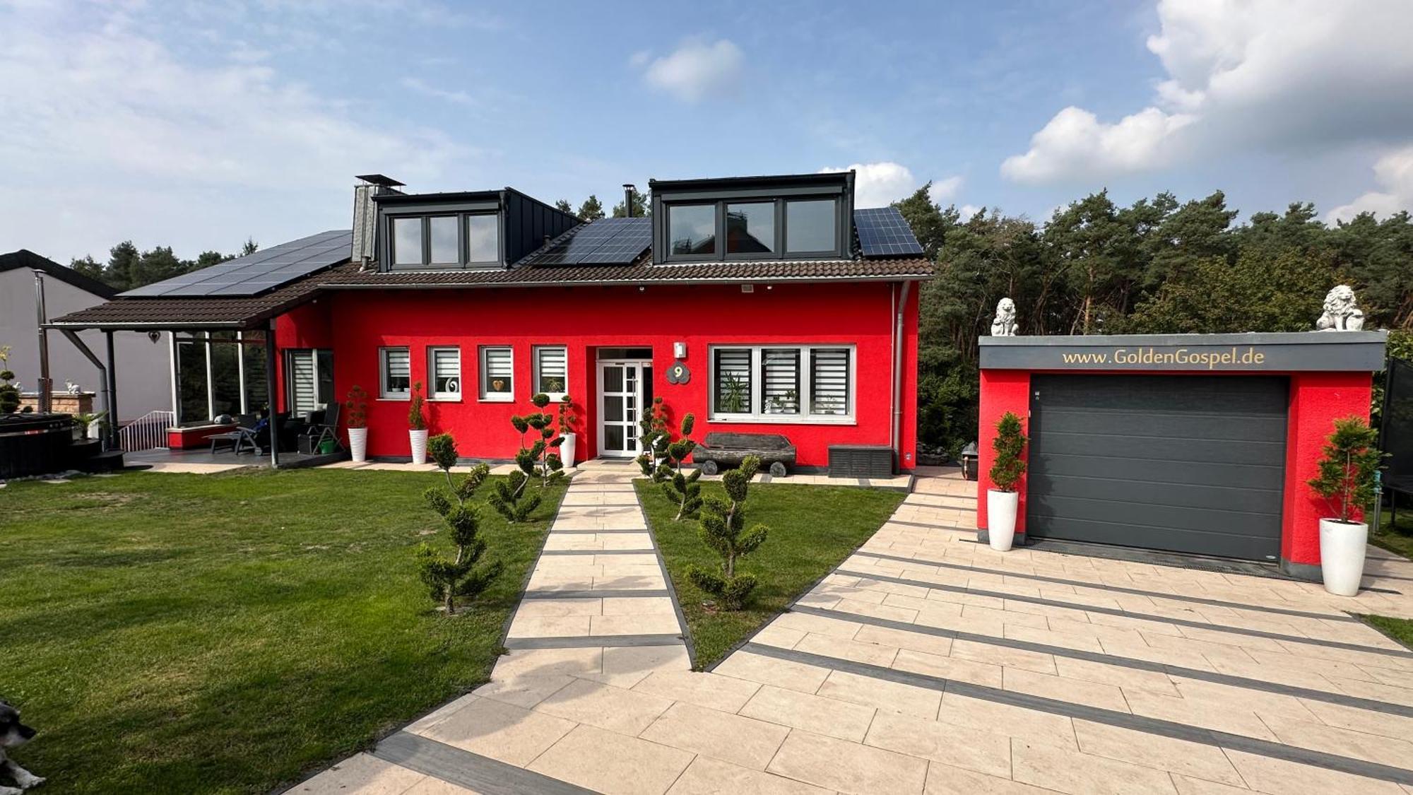 Ferienwohnung Familie Schott Schwaig bei Nürnberg Exterior foto
